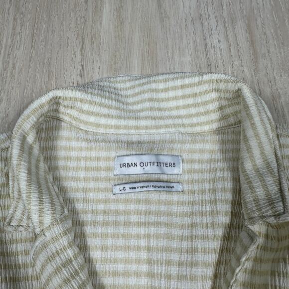 Urban Outfitters Stella Bodycon Mini Summer Casual Button Down Shirt Dress Large - Picture 6 of 16